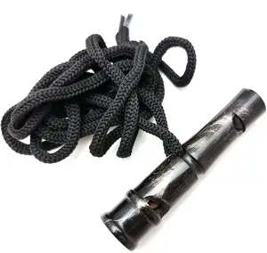 Natura Buffalo Horn Whistle For Gaming and kids play on very cheap price from Natural creations inc