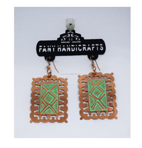 เครื่องประดับฤดูใบไม้ผลิ2025ของฟลอริด้าต่างหูลูกปัดเรซินแบบมินิมอลลิสต์ชุดเดรสสีดำและสีขาวสไตล์เกาหลีเนื้อด้าน - Product Image 5