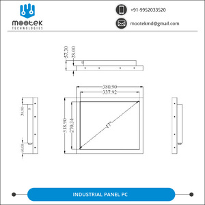 MOOTEK印度产地17英寸IP67工业面板电脑不锈钢防爆配件值得信赖的电脑供应商 - Product Image 5
