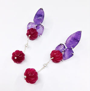 Argent Sterling 925 Sur Mesure Fournisseur Grossiste À La Main Unisexe Femme Faible QUANTITÉ MINIMALE DE COMMANDE Pas Cher Unique Élégante Boucle D'oreille en pierre Naturelle - Product Image 3