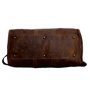 กระเป๋าเป้สะพายหลังหนังวินเทจแบบถือในวันหยุดสุดสัปดาห์กระเป๋าทรงดัฟเฟิลสไตล์สปอร์ตยิมและกระเป๋าเดินทางข้ามคืนกระเป๋าเดินทางสำหรับสัปดาห์ - Product Image 1