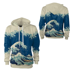 เสื้อฮู้ดผู้ชายไล่เฉดสี มีกระเป๋า ทรงปกติ ผ้าฝ้ายฟลีซ 100% กันลม ระบายอากาศได้ดี เหมาะสำหรับใส่ลำลองในฤดูหนาว - Product Image 3