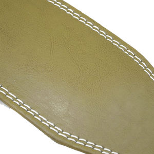 Cinturón de elevación de cuero de vaca cómodo y duradero para gimnasio, entrenamiento pesado y fitness, logotipo personalizado preroto para ciclismo y entrenamiento - Product Image 6