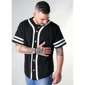 BASEBALL STYLE T-SHIRT / High quality 2022 new style baseball t shirt for men