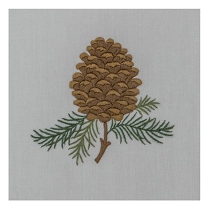 Toalla de invitados bordada a mano, 100% algodón - Product Image 3