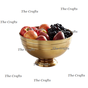 Vaisselle de restaurant de conception fabuleuse servant le bol de fruits avec le bol de fruits de couleur d'or de qualité supérieure - Product Image 3