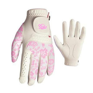 Gants de golf pour femmes, main gauche/droite, en peau de mouton douce et respirante, granules antidérapants - Product Image 1