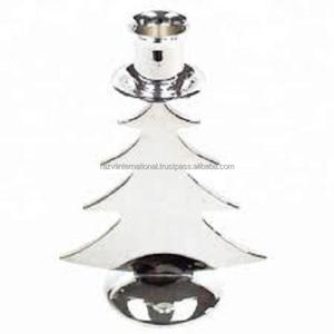 <b>Silver</b> 8-Arm Metal <b>Candlestick</b> Holder for Home Decoration or Easter Event Elegant Candelabra for Wedding or Festive Occasions - Product Image 6