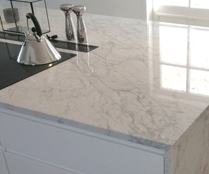 Mây Carrara thạch anh tấm lớn thiết kế công nghiệp phong cách 3D mô hình bàn cho nhà bếp bảng nhà Vanity đá nhân tạo - Product Image 3