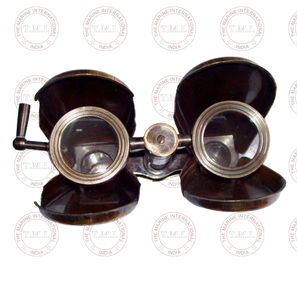 Jumelles pliantes nautiques victoriennes en laiton antique, monocular, en métal fait main, TMI TM14026, objet de collection vintage - Product Image 3