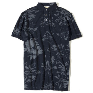 Wholesale Custom Ashh Bee <b>Men's</b> Short Sleeve Breathable & Eco-Friendly All Sublimation Digital Printing 100% Cotton for <b>Shirts</b> - Product Image 2