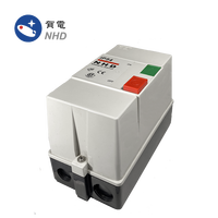 Démarreur magnétique encastré MS1-35D IP65, contacteur AC, démarreur de moteur, démarreur DOL, triphasé 220VAC 15HP