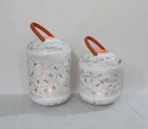 Fancy Home Decorative Metal Moroccan Lantern Metal Powder Coated Two Toned Hot Sale <b>Cheap</b> Home and Wedding Decoration Lantern - Product Image 2