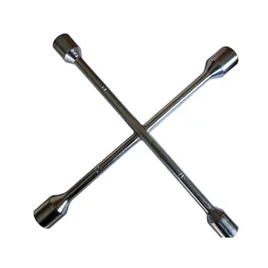 Heavy Duty Top Quality Cross Wheel Spanner With Custom Brand Logo Accepted At Minimal Price