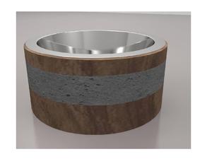 Bol de chien en acier inoxydable et bois, vente en gros, fournisseur depuis l'inde - Product Image 6