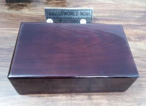 WOODEN BOX PET PAW PET URN <b>FUNERAL</b> <b>SUPPLIES</b> By Brassworld India - Product Image 4