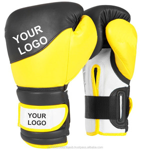 Custom Logo Punching Gloves Personalized Pakistan Leather Boxing Gloves SALAMIN SE-BGW-BG-0107 OEM Service - Product Image 1