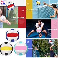 Ballon de Beach-Volley Professionnel Taille 5 en PVC, 18 Panneaux, Léger, Écologique, Antidérapant, Couleurs Personnalisables – Nouveauté 2026, Offre Spéciale