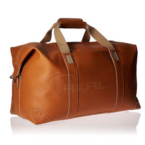 Sac de sport unisexe en plein air pour le fitness et le sport fabriqué sur mesure avec du cuir véritable de haute qualité Design dernier cri - Product Image 3