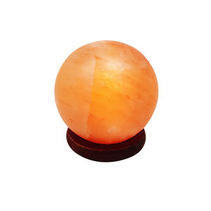 High Quality Ball Shape Himalayan Salt Lamp with Wireless Charger Led Table Atmosphere Ball Shape Himalayan Salt Lamp - Product Image 3
