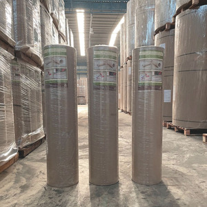 Rollo de papel protector para proteger superficies del polvo y el tráfico de pies, cubierta temporal marrón - Product Image 6