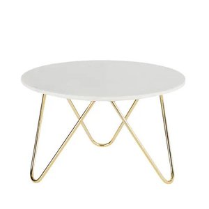 โต๊ะฐานโลหะเรขาคณิตโต๊ะกาแฟกระจกใสสำหรับห้องนั่งเล่นหรูหราในวิลล่าราคาถูกและราคาไม่แพงขายร้อน - Product Image 5