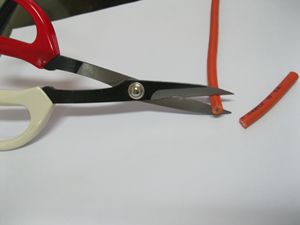 Duplex Color S55C กรรไกรครัวมัลติฟังก์ชั่น L S50C เหล็กกล้าคาร์บอนสูง L การทำสวน L การตัดพลาสติก L - Product Image 3