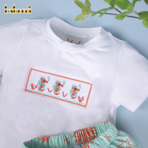 ซีฮอร์สเสื้อคลุมเด็กชายชุด OEM ODM มือที่กำหนดเองทำเย็บปักถักร้อยขายส่งผู้ผลิต-BB2880 - Product Image 5