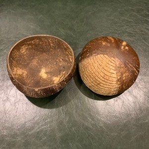 Stripped design coconut bowl, natural bowl from Vietnam, wholesale bowl made from natural coconut shell - Product Image 2