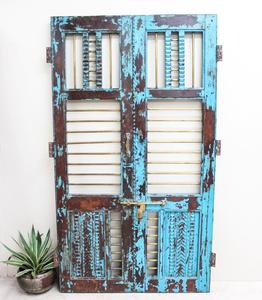 Portes à double portes, 6 pièces, nettoyer en fer forgé indien antique et rustique, rétro - Product Image 3