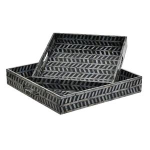 High Quality Custom Size Mother of Pearl Serving <b>Tray</b> Hottest Design for Home Use Made From <b>Paper</b> MDF Wood Marble From Vietnam - Product Image 6