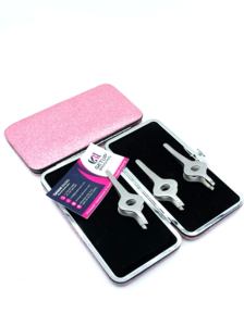 Haute Qualité Meilleure Arrivée Cercle Moyen Conception Pleine Argent Sourcils Pince À Épiler En Acier Inoxydable Avec Votre Propre Logo Beauté Instrument - Product Image 3