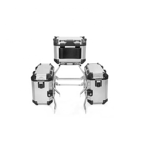 NEW product aluminum motorcycle top box luggage box
