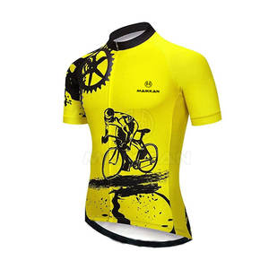 Venta al por mayor 100% poliéster personalizado hombres ciclismo uniforme ropa al aire libre hombres ciclismo uniforme - Product Image 3