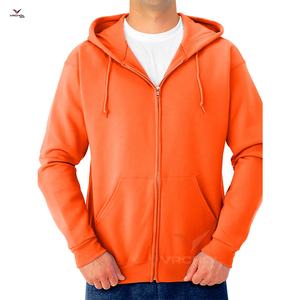 เสื้อฮู้ดผ้าฟลีซปักลายสำหรับผู้ชาย, เสื้อฮู้ดผ้าหนานุ่มวัสดุโพลีเอสเตอร์ทนทานถักสำหรับกีฬาไซส์พิเศษ - Product Image 4