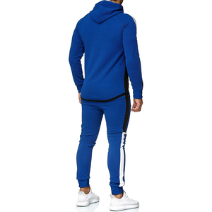 Ensemble pour hommes, survêtement ajusté, jogging, avec votre propre Logo, vente en gros, 2020 - Product Image 4