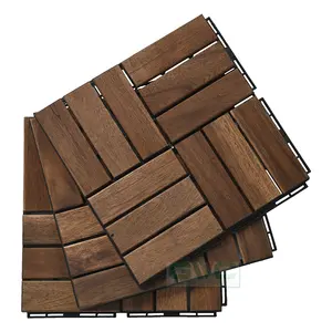 Alta calidad de la cubierta de madera azulejo/Acacia azulejos/Patio ajuste stile