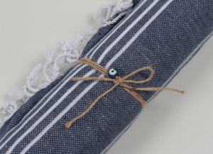 Serviette turque de haute qualité 100% coton, motif traditionnel sultan, serviette de plage, fouta, pareo, vente en gros, fabriqué en Turquie - Product Image 6