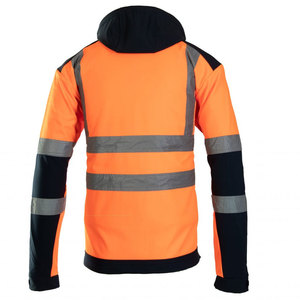 Chaqueta reflectante personalizada para construcción de carreteras, ropa de trabajo de alta visibilidad, abrigo de seguridad - Product Image 4