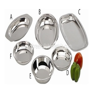 Bandeja de Comida de Acero Inoxidable para Buffet Indio, Ecológica, NEELKANTH/MAXFRESH - Product Image 1
