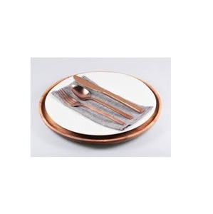 Assiettes de présentation rondes en bois en gros Assiette de présentation en bois massif pour dessert faite à la main personnalisée Produit le plus vendu - Product Image 1