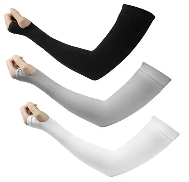 Shemax Stretch Sport Skin Arm Mouw Uv Cover Zon Beschermende Armband