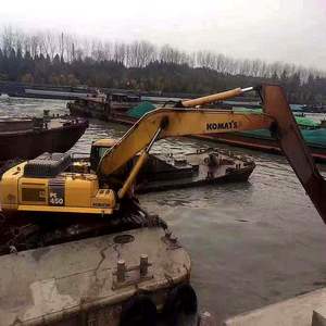 Excavatrice amphibie de KOMATSU PC450 de bras de long boom ont utilisé des excavatrices à shanghai - Product Image 3