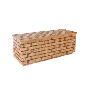 Custom Wooden <b>Sideboard</b> Storage Bench Carved Weaving Design Modern Classic Living Room Hotel Furniture OEM - Product Image 1