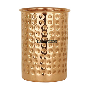 Vidrio de cobre de alta calidad, forma redonda, diseño único, artículos de Hotel y restaurante, lujoso, de cobre, venta rápida - Product Image 6