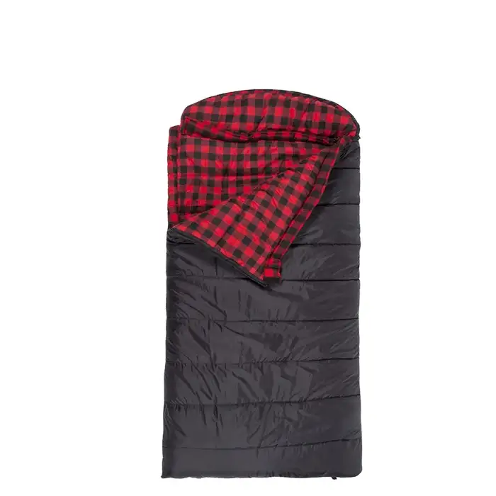 Sacos de dormir de flanela de algodão, saco de dormir adulto, quente e confortável, 3 estações, envelope com 2/3/4lbs Enchimento