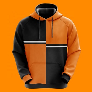 Sweat à capuche en coton polyester/coton molletonné, écologique, vente en gros, pour homme, fermeture éclair, cardigan noir, décontracté, imperméable, blanc, automne - Product Image 5