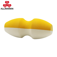 ALLWINWIN PMB23 Ballon de massage en mousse - Rouleau double bicolore personnalisé pour la lacrosse