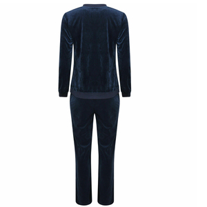 โลโก้ที่กำหนดเองฤดูใบไม้ร่วงผู้หญิงราคาถูกชุด/กำมะหยี่ติดตามชุดผู้หญิง - Product Image 3