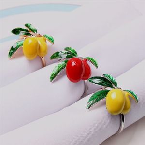 New Napkin Ring Napkin Ring <b>Christmas</b> <b>Tree</b> Deer Wreath Napkin Ring - Product Image 4